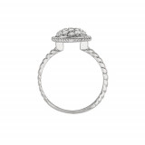 Jewelmi Custom 14k White Gold Diamond Ring photo 2