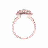 Jewelmi Custom 14k Rose Gold Diamond Ring photo 2