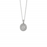 Jewelmi Custom 14k White Gold Diamond Necklace photo