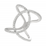 Jewelmi Custom 14k White Gold Diamond Ring photo