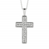 Jewelmi Custom 14k White Gold Diamond Necklace photo