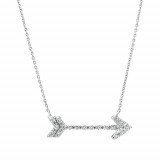 Jewelmi Custom 14k White Gold Diamond Necklace photo