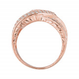 Jewelmi Custom 14k Rose Gold Diamond Ring photo 2