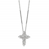 Jewelmi Custom 14k White Gold Diamond Necklace photo