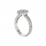Jewelmi Custom 14k White Gold Diamond Ring photo 2