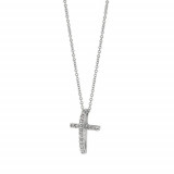 Jewelmi Custom 14k White Gold Diamond Necklace photo