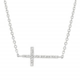 Jewelmi Custom 14k White Gold Diamond Necklace photo