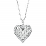 Jewelmi Custom 14k White Gold Diamond Necklace photo