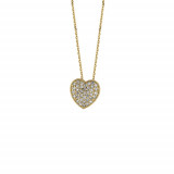 Jewelmi Custom 14k Yellow Gold Diamond Necklace photo