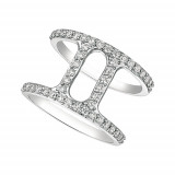 Jewelmi Custom 14k White Gold Diamond Ring photo