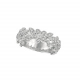 Jewelmi Custom 14k White Gold Diamond Ring photo