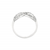 Jewelmi Custom 14k White Gold Diamond Ring photo 2