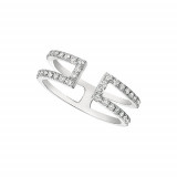 Jewelmi Custom 14k White Gold Diamond Ring photo