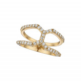 Jewelmi Custom 14k Yellow Gold Diamond Ring photo
