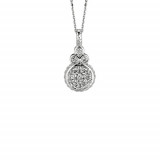 Jewelmi Custom 14k White Gold Diamond Necklace photo