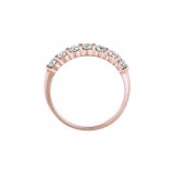 Jewelmi Custom 14k Rose Gold Diamond Ring photo 2