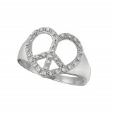 Jewelmi Custom 14k White Gold Diamond Ring photo