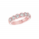 Jewelmi Custom 14k Rose Gold Diamond Ring photo