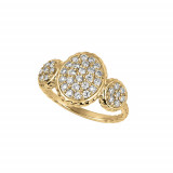 Jewelmi Custom 14k Yellow Gold Diamond Ring photo