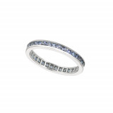 Jewelmi Custom 14k White Gold Tanzanite Ring photo