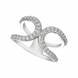 Jewelmi Custom 14k White Gold Diamond Ring photo