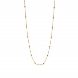 Jewelmi Custom 14k Yellow Gold Diamond Necklace photo