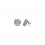 Jewelmi Custom 14k White Gold Diamond Earrings photo