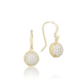 Tacori 18k Yellow Gold Sonoma Mist Diamond Drop Earring - SE205Y photo