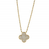 Jewelmi Custom 14k Yellow Gold Diamond Necklace photo