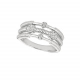 Jewelmi Custom 14k White Gold Diamond Ring photo