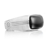 Tacori Sterling Silver Legend Gemstone Men's Ring - MR10219 photo 2