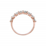 Jewelmi Custom 14k Rose Gold Diamond Ring photo 2