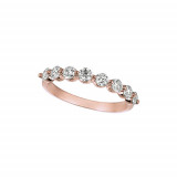 Jewelmi Custom 14k Rose Gold Diamond Ring photo