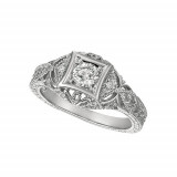 Jewelmi Custom 14k White Gold Diamond Ring photo