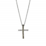 Jewelmi Custom 14k White Gold Diamond Necklace photo