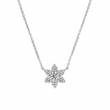 Jewelmi Custom 14k White Gold Diamond Necklace photo