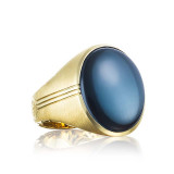 Tacori 18k Yellow Gold Legend Gemstone Men's Ring - MR104Y37 photo