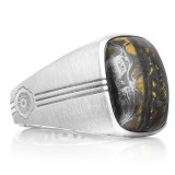 Tacori Sterling Silver Legend Gemstone Men's Ring - MR10039 photo 2