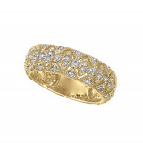 Jewelmi Custom 14k Yellow Gold Diamond Ring photo