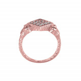 Jewelmi Custom 14k Rose Gold Diamond Ring photo 2