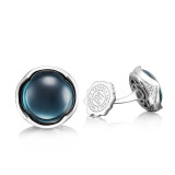 Tacori Sterling Silver Retro Classic Gemstone Men's Cuffink - MCL11137 photo