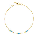 Tacori 14k Yellow Gold Petite Gemstones Women's Bracelet - SB23133FY photo