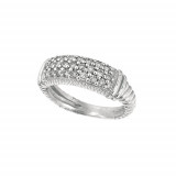 Jewelmi Custom 14k White Gold Diamond Ring photo