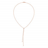 Jewelmi Custom 14k Rose Gold Diamond Necklace photo