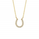 Jewelmi Custom 14k Yellow Gold Diamond Necklace photo