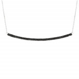 Jewelmi Custom 14k White Gold Diamond Necklace photo