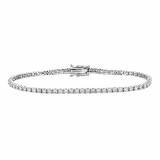 Jewelmi Custom 14k White Gold Diamond Bracelet photo