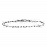 Jewelmi Custom 14k White Gold Diamond Bracelet photo