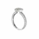 Jewelmi Custom 14k White Gold Diamond Ring photo 2