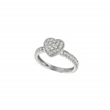 Jewelmi Custom 14k White Gold Diamond Ring photo